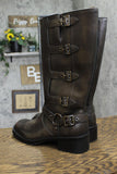 Wild Fable Womens Rebel Tall Moto Buckle Boots 90366583 Brown 10M