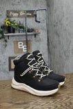 Universal Thread Womens Norah Winter Hiker Boots 88236112 Black 5.5M