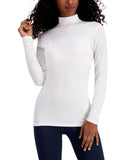 32 Degrees Womens Base Layer Mock-Neck Top White XS