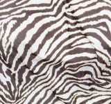 Coco Reef Underwire Loose Fit Tankini Swim Top White / Brown Native Zebra 36D