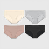 Hanes Premium 4 Pack Microfiber Basic Hipster Underwear Briefs Colors May Vary 5