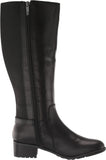 Easy Spirit Women's Wide Calf Tall Knee High Boots Black Leather 9W-WC