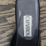 Caparros Womens Vintage Satin Embellished Heels 16740400cb8583 Black 7.5B