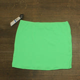 Salt + Cove Juniors Rib Scrunch Cover-up Skirt SC251008MB Mint Tea Green XL
