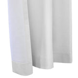 Thermalogic Weathermate Topsions Room Darkening Curtain Panel Pair White 80x63