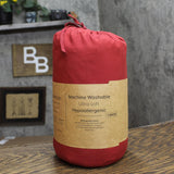 Home Collection 6-Piece Bed Sheet Microfiber Solid Set Burgundy Red King