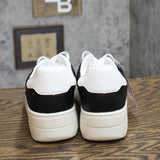 Wild Fable Womens Lola Lace-Up Sneakers with Memory Foam Insole Black White 8.5M