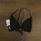 Becca Womens Castaway Fishnet Bikini Swim Top 893157 Black D