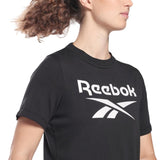 Reebok Womens Graphic Big Logo Tee HB2271 Black S
