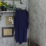 BCX Juniors Off-the-Shoulder Romper 64021720299 Navy Blue XL