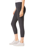 Style & Co Knit Stretch Yoga Tummy-Control Leggings Charcoal Heather Gray M