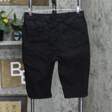 Dg2 Womens Virtual Stretch Pull-On Bermuda Short 655786 Black L