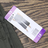Gloria Vanderbilt Womens Pull On Wide Leg Cropped Pants 1797444
