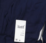Jump Juniors Chiffon Shirred Short Dress with Deep V Neck 48452 Navy Blue 1