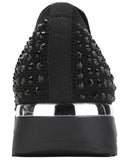 Kenneth Cole Reaction Womens Cameron Jewel Jogger Sneaker RLF1001SX Black 9M