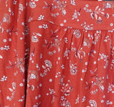 Lucky Brand Women's Long Sleeve Floral Peasant Top 1723702