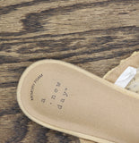 A New Day Womens Greta Shoes Raffia Flat Mules 94808276 Natural Brown 7M