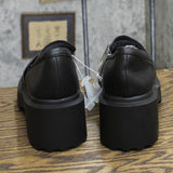 Universal Thread Womens Maisy Loafer Heels with Memory Foam Insole Black 11M