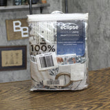 Eclipse Floral Draft Grommet Blackout Single Curtain Panel White Multi 50x108
