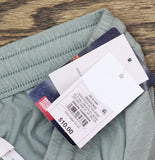 Auden Womens Cooling Jersey Elastic Waistband Knit Pajama Shorts Green XS