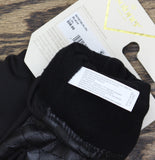 Isotoner Signature Womens Leather Gloves 557M1 Black L/XL