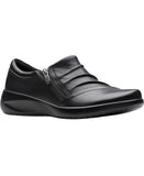 Clarks Kaetlyn Mila Slip-On Loafers 26184137 Black Leather 8M
