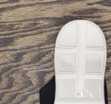 Easy Spirit Womens Amari Sporty Flat Slide Sandals Black 9M