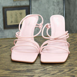 Marc Fisher Womens Dareta Stiletto Heeled Sandals MFDARETA Light Pink 10M