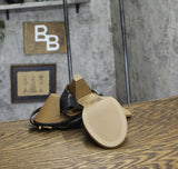 Style & Co. Womens Block Heel Hazleyy Dress Sandals Black / Brown 6.5M