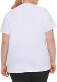 Calvin Klein Performance Women's Plus Soft Short Sleeve T-Shirt PF2X2381