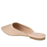 Journee Collection Womens Knit Slip-On Aniee Mules ANIEE Beige Brown 7M