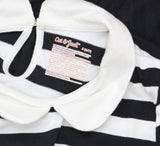 Cat & Jack Girls Long Sleeve Halloween Striped Tulle Dress 90628278 Black S