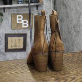 Universal Thread Womens Kinley Ankle Boots 88225775 Cognac Brown 9M