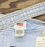 Levi's Denim Drea Tank with Adjustable Straps Never Going To Change Blue XL