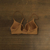 Auden Luxe Stretch Comfort Wire Demi Bra 94266673 Caramel Brown 32B