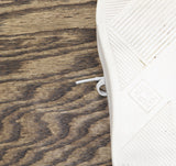 Naturalizer Womens Morrison 2.0 Sneaker Lace Up I4584L7 Silver Leather Gray 8.5W