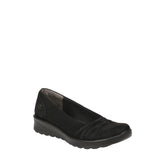 Lifestride Womens Goody Slip On Flats I7228M1 Black 7.5M