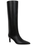 On 34th Rachelle Stovepipe Boots Womens 10019723900 Black Smooth 5.5M