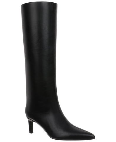 On 34th Rachelle Stovepipe Boots Womens 10019723900 Black Smooth 5.5M