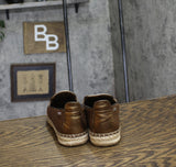 DKNY Womens Mallandra Espadrille Flats K1520470 Brown / Bronze 6M