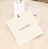 Calvin Klein Womens Printed Chiffon Sleeveless Top Lemon Amber Yellow Multi XL