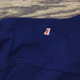 Everyday by Susan Graver Liquid Knit Elastic Open Front Cardigan Navy Blue M