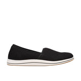 Clarks Womens Breeze Stretch CloudSteppers Slip On Loafer 26182062 Black 7.5W