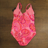 Provence Paisley Underwire One-Piece Swimsuit Pink Multi 16