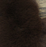 Inc International Concepts Faux Fur Trim Luxe Ruana Topper IN4642511 Brown