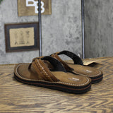Clarks Women's Fenner Nerice Flip Flop Sandal 26125111 Honey Synthetic Brown 6M