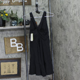 All In Motion Womens Everyday Soft Double V Active Dress 90643286 Black L