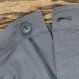 Eddie Bauer Capri Pants Side Zipper Cargo Pocket Ripstop Pants 1767954 Gray 14