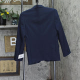 Kenneth Cole Reaction Big Boys Stretch Slim Fit Suit Blazer Jacket Dark Blue 14R