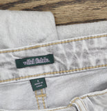 Wild Fable Womens High-Rise Button Fly Distressed Straight Jeans Blue gray 6